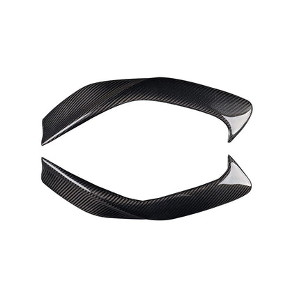 Carbon Fiber Headlight Eyelid Cover Trim for Honda Prelude (1997-2001)