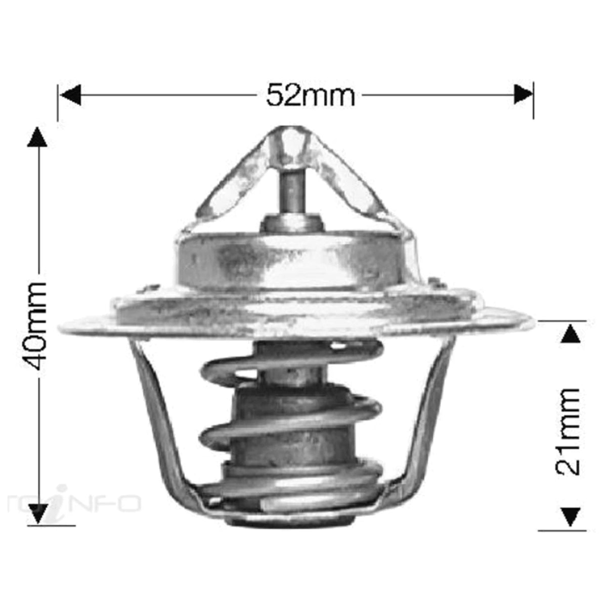 Dayco Thermostat for Land Rover Freelander 1.8L 4cyl (1998-2000)