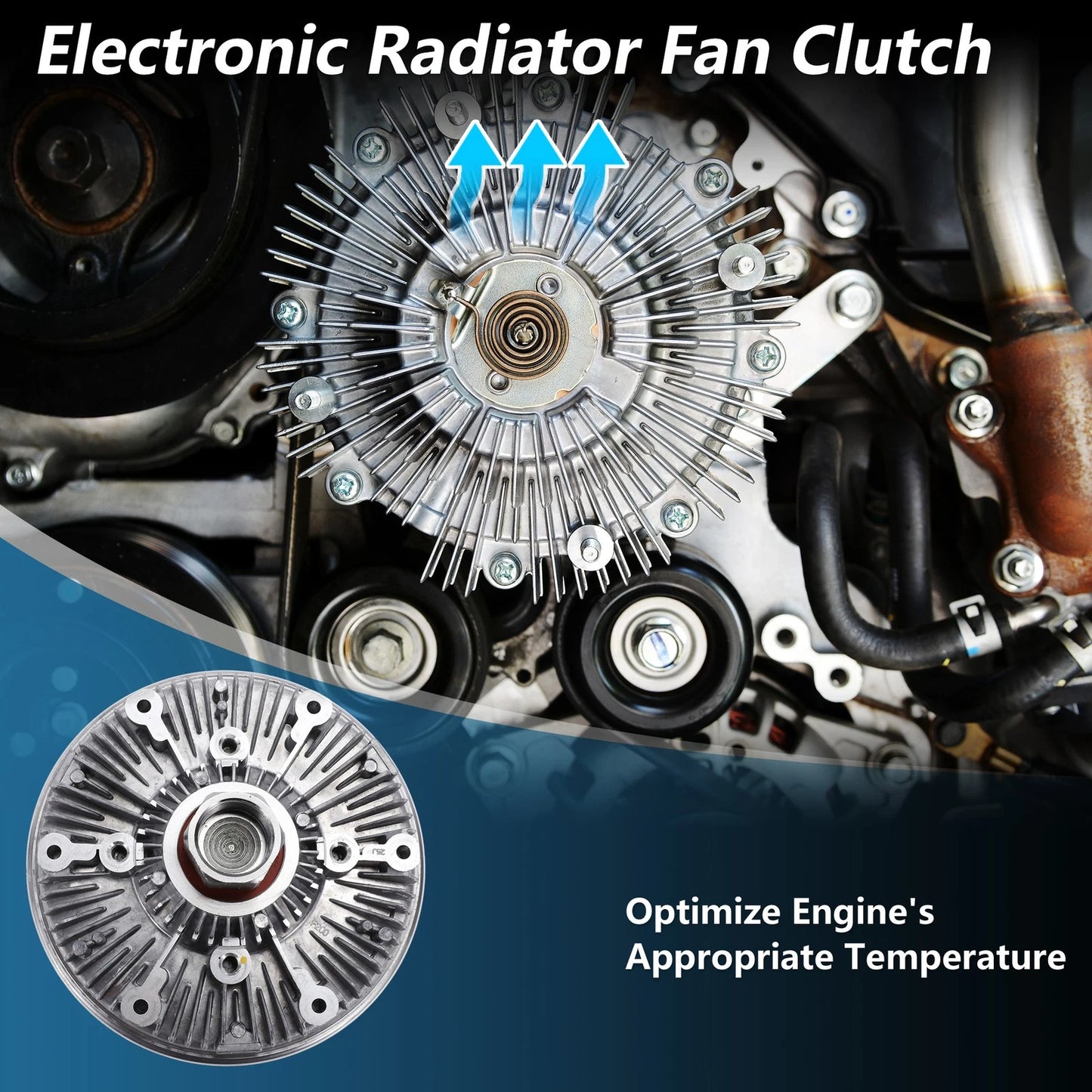 Cooling Fan Clutch for Chevrolet Trailblazer (2006 - 2009)