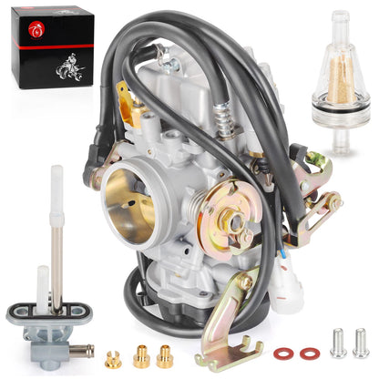 Carburetor w/ Fuel Valve Petcock for Yamaha Road Star 1700 (2004–2007)