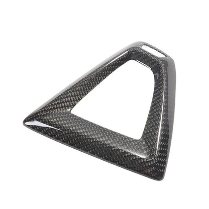 Dry Carbon Fiber Gear Shift Knob Panel Cover For BMW F80 M3 F82 M4 2014-2018