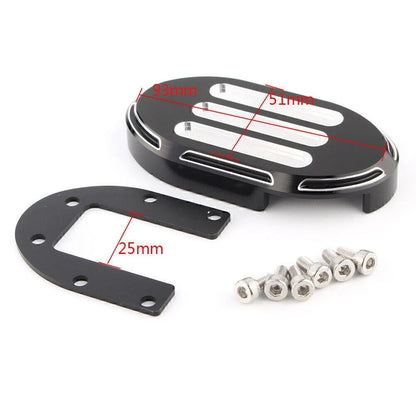 Foot Pegs Brake Pedal Cover for Harley Dyna V-Rod Sportster XL883 1200 (2004-2023)