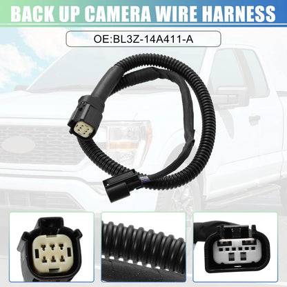 Rear View Back Up Camera Wire Harness for Ford F-150 (2011-2014)