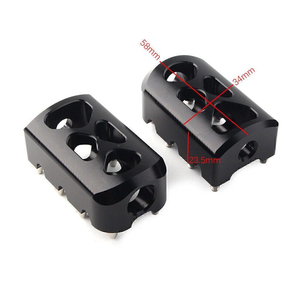 Anti-Skid Brake Shift Pegs for Harley Dyna Touring Sportster (2000-2023)