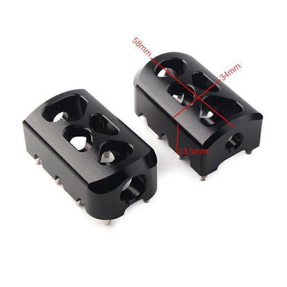 Anti-Skid Brake Shift Pegs for Harley Dyna Touring Sportster (2000-2023)