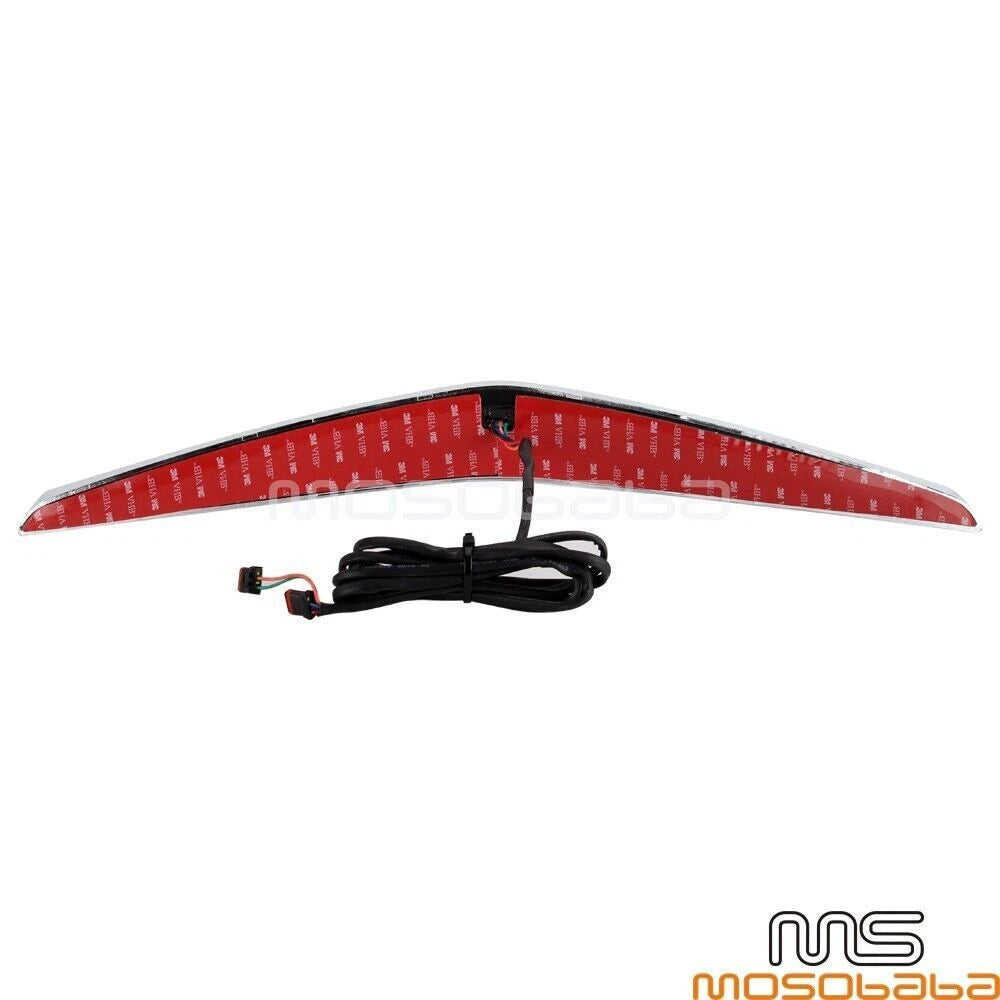 Chrome LED Turn Signal Brake Light for Honda Goldwing 1800 GL1800 (2018-2023)