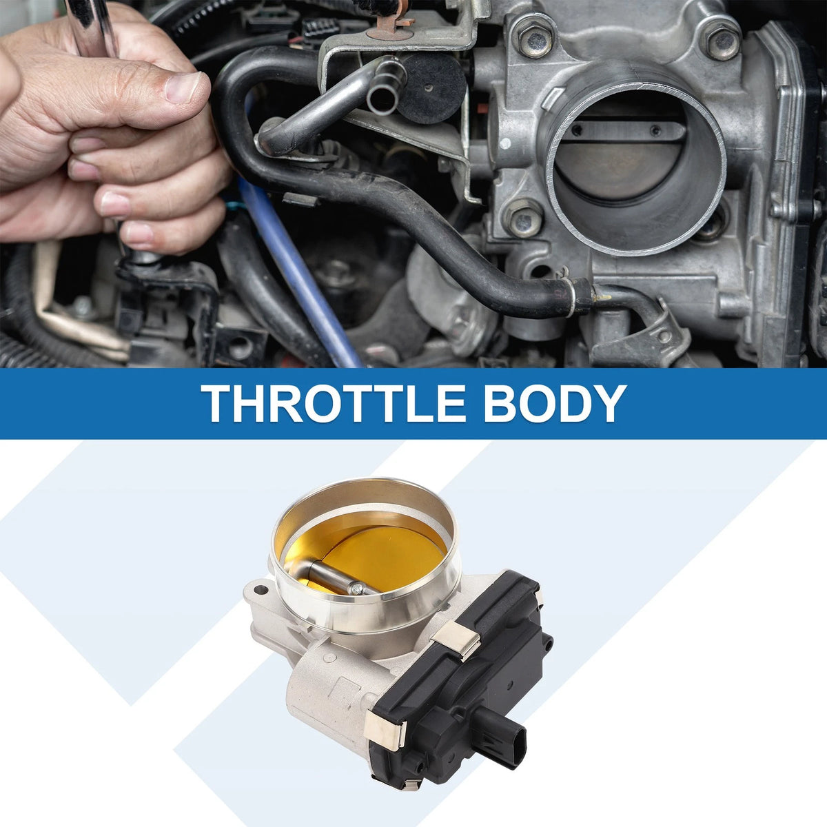 Throttle Body 5.3L for Chevy Silverado 1500, Suburban, Tahoe (2014-2020)