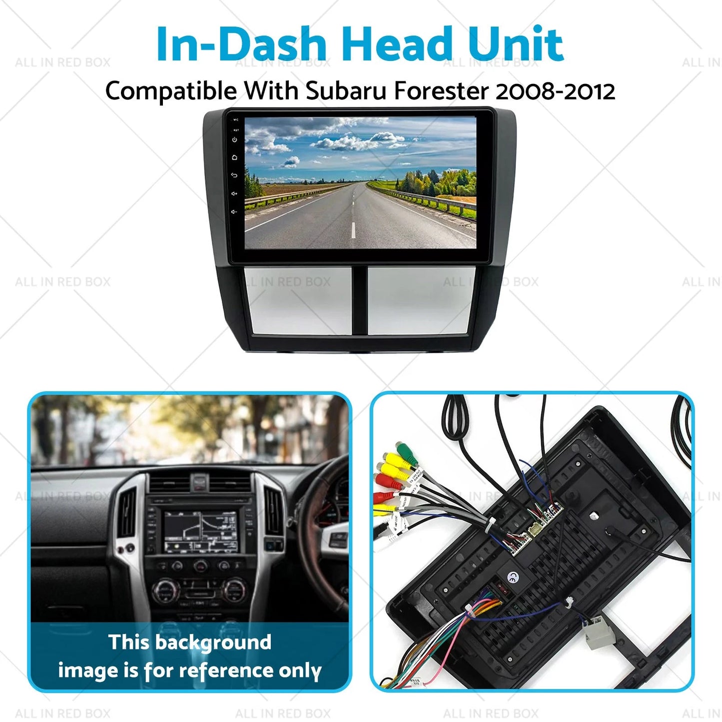 9'' Android 13 CarPlay Head Unit Radio for Subaru Forester, Impreza (08-13)