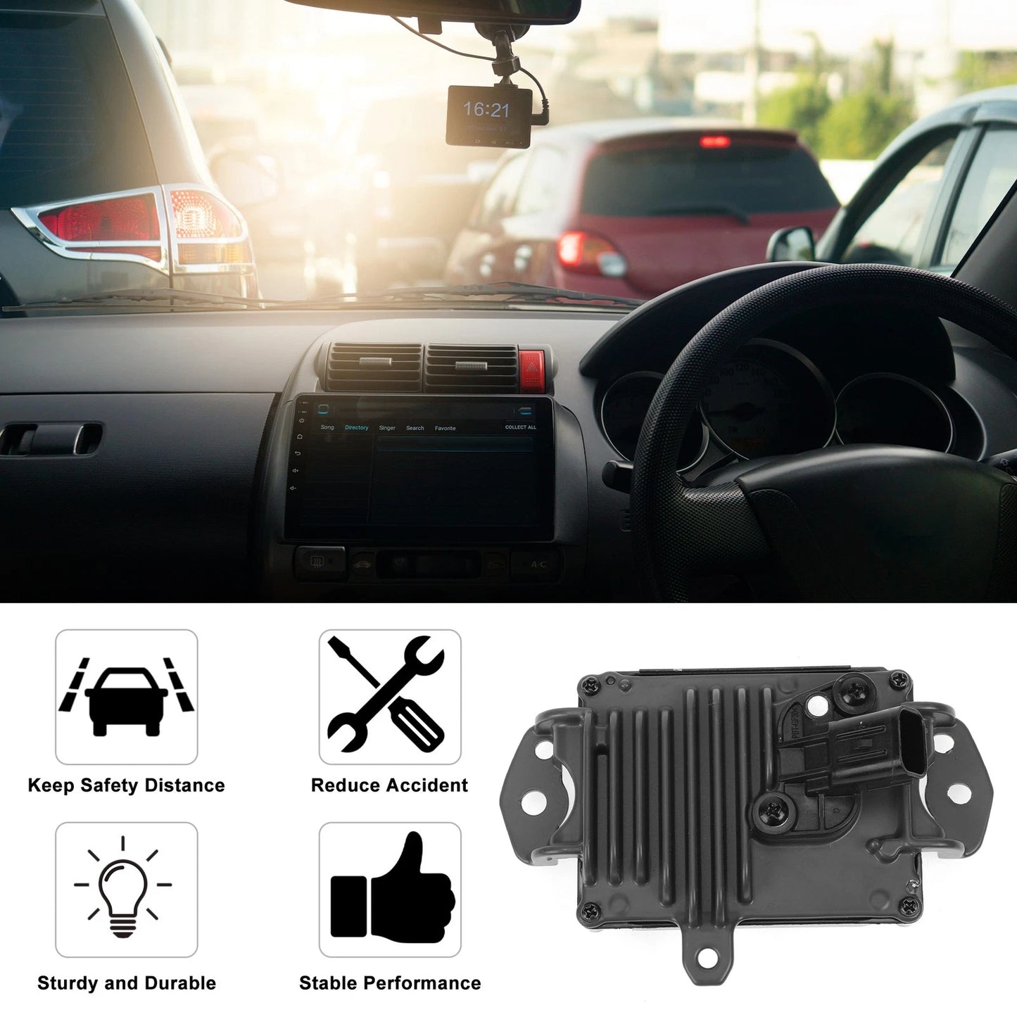 Cruise Control Distance Radar Sensor for Toyota RAV4 (2019–2023)