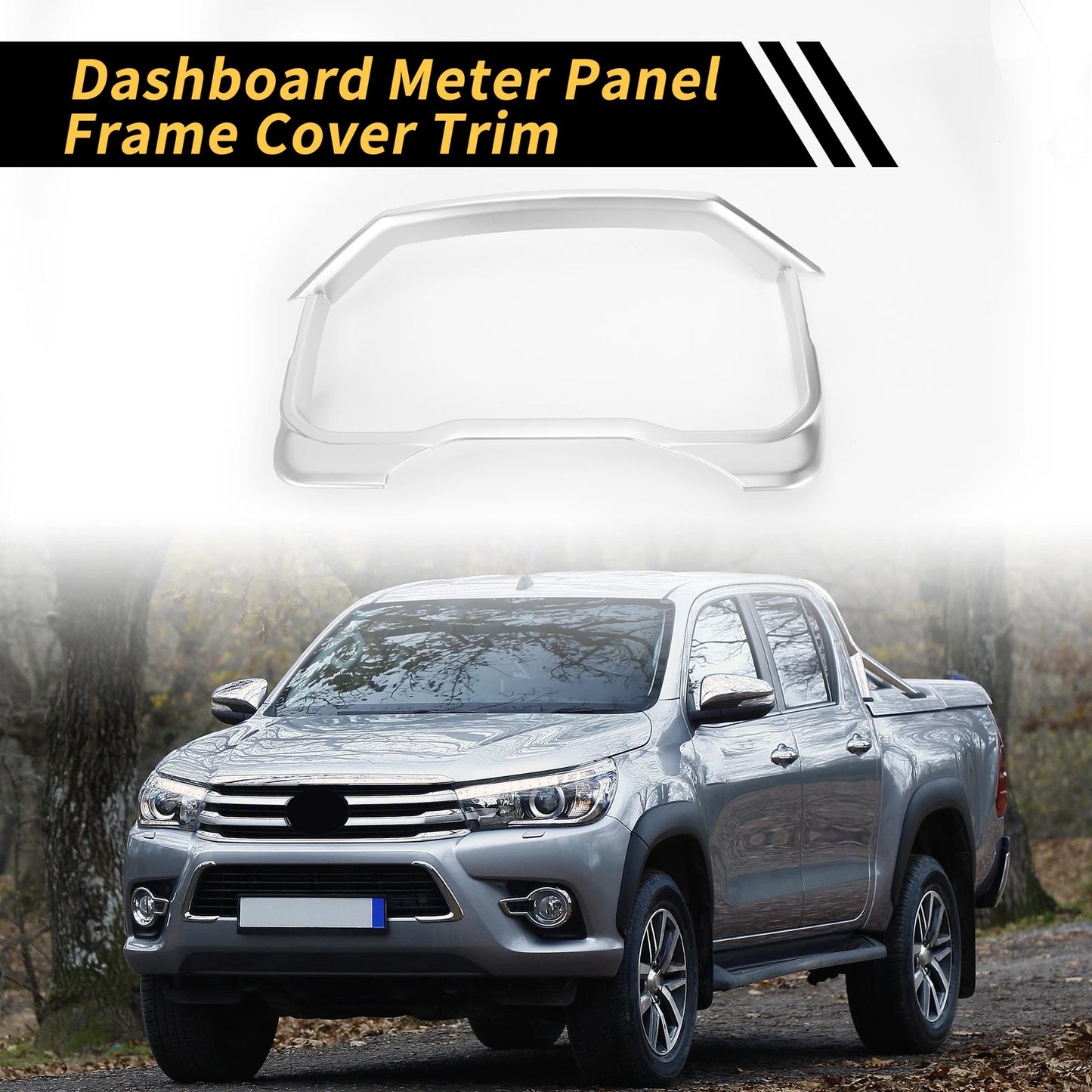 1 x Dashboard Meter Panel Frame Cover Trim for Toyota Tundra (2022–2024)