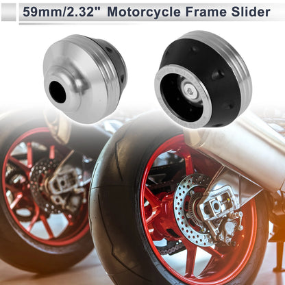 Slider Frame / 15mm Aluminum Alloy Plastic 2 x / Motorcycle for Make Model