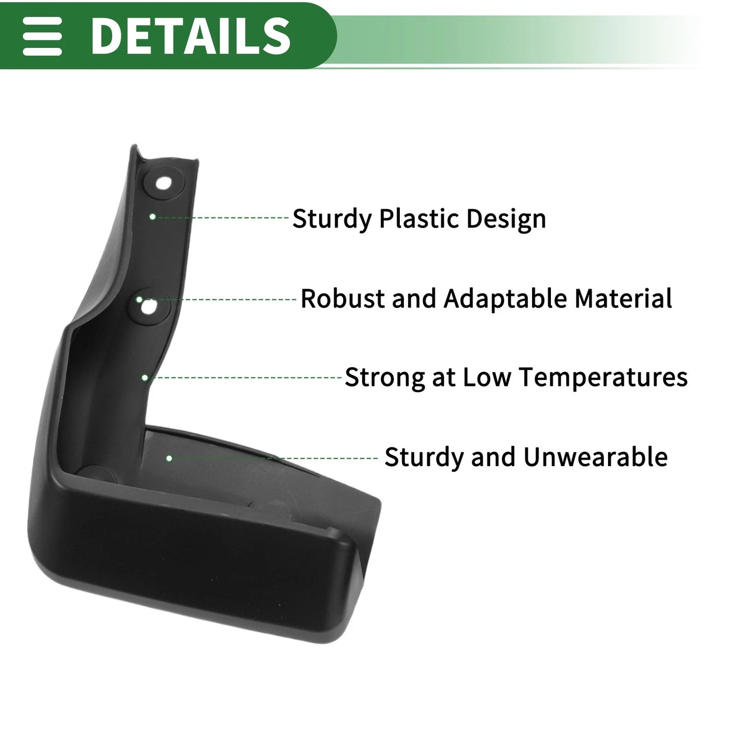 Mud Flaps Splash Guards Front & Rear for Honda Crider (2022-2023)