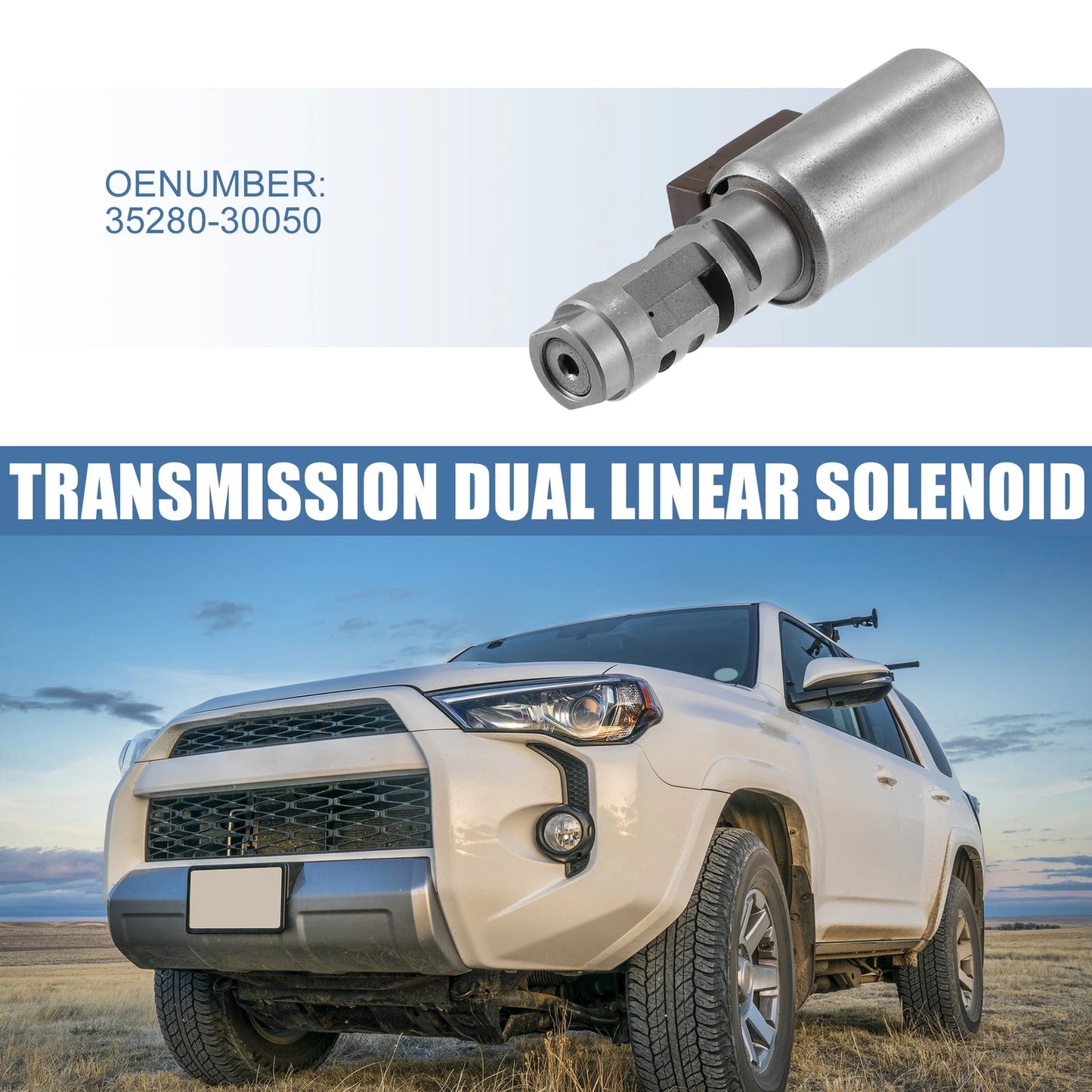 Transmission Lock Up Dual Linear Shift Solenoid for Toyota 4Runner (2003-2009)