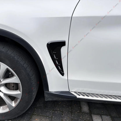 Gloss Black Side Air Fender Vent Cover for BMW X5 (2014–2018)