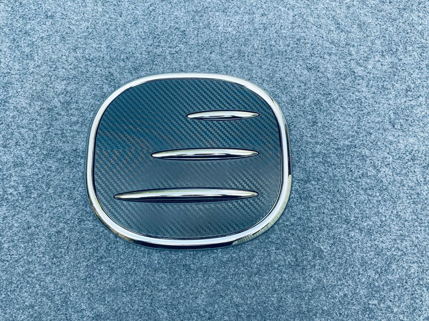 Gas Cup Fuel Oil Tank Cover Trim for Nissan Rogue (2021-2023) Chrome