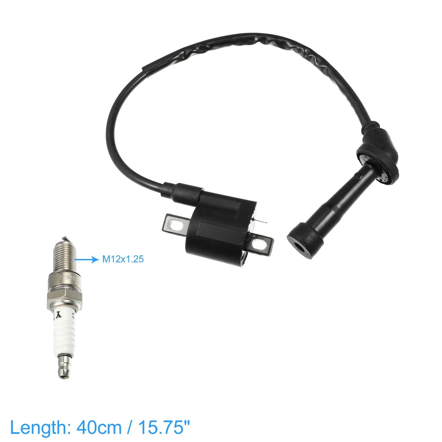 Ignition Coil Spark Plug Kit for Kawasaki KFX Yamaha