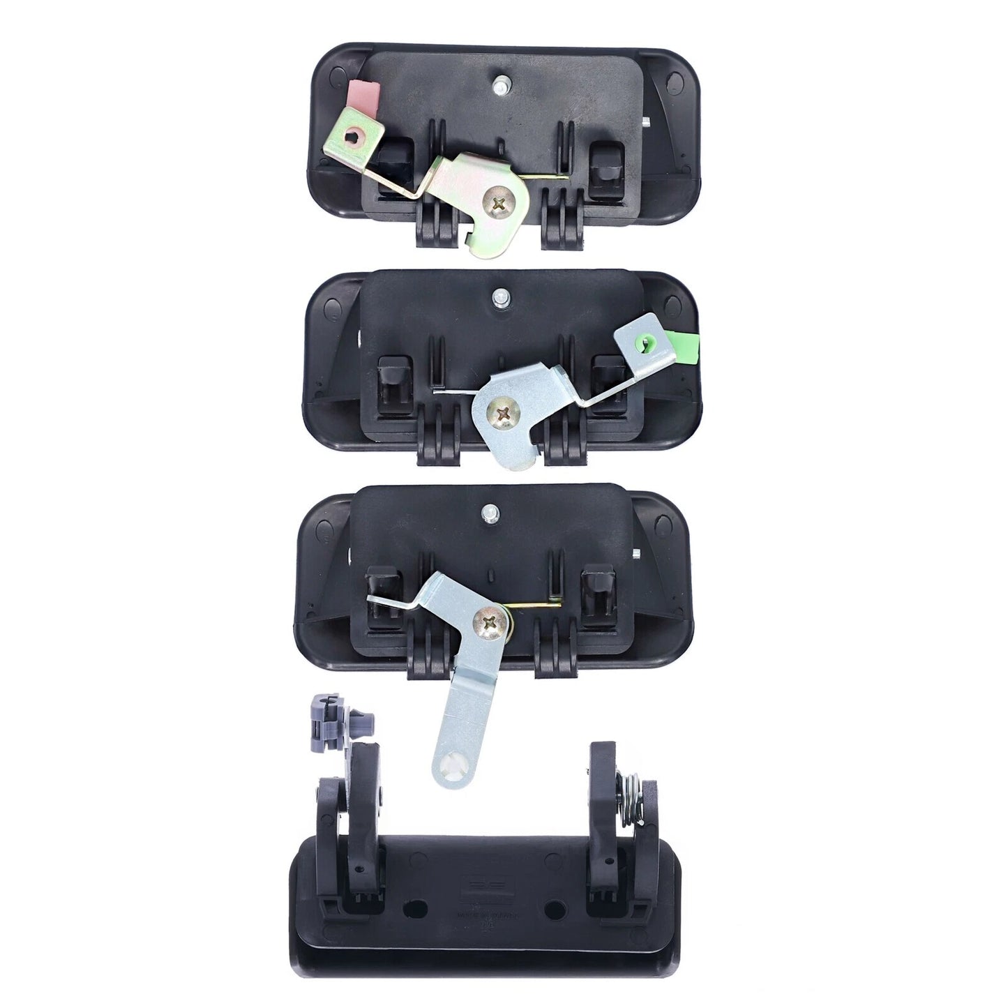 Set of 4 Door Handles for Ford Transit (2000-2013) - LH, RH Front & Rear
