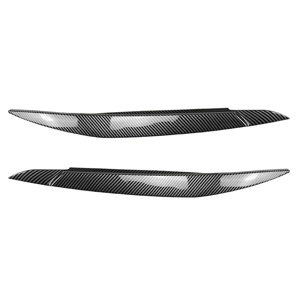 Carbon Headlight Eyebrow Covers for BMW X6 E71 E72 X6M X5M E70 (2008-2019)
