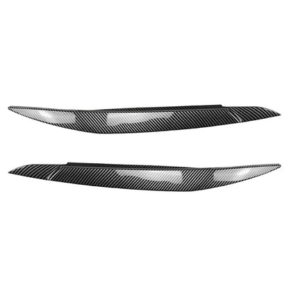 Carbon Headlight Eyebrow Covers for BMW X6 E71 E72 X6M X5M E70 (2008-2019)