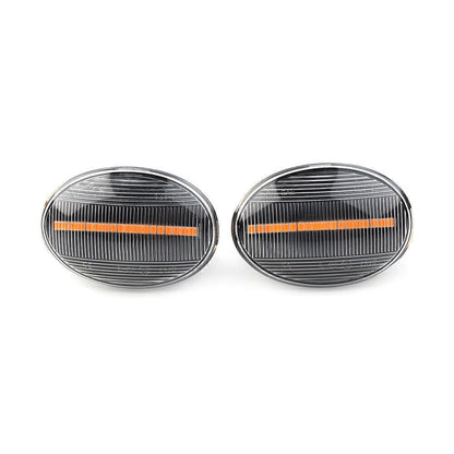 Dynamic Clear LED Side Marker Lights for MINI Cooper R55 R56 R57 R58