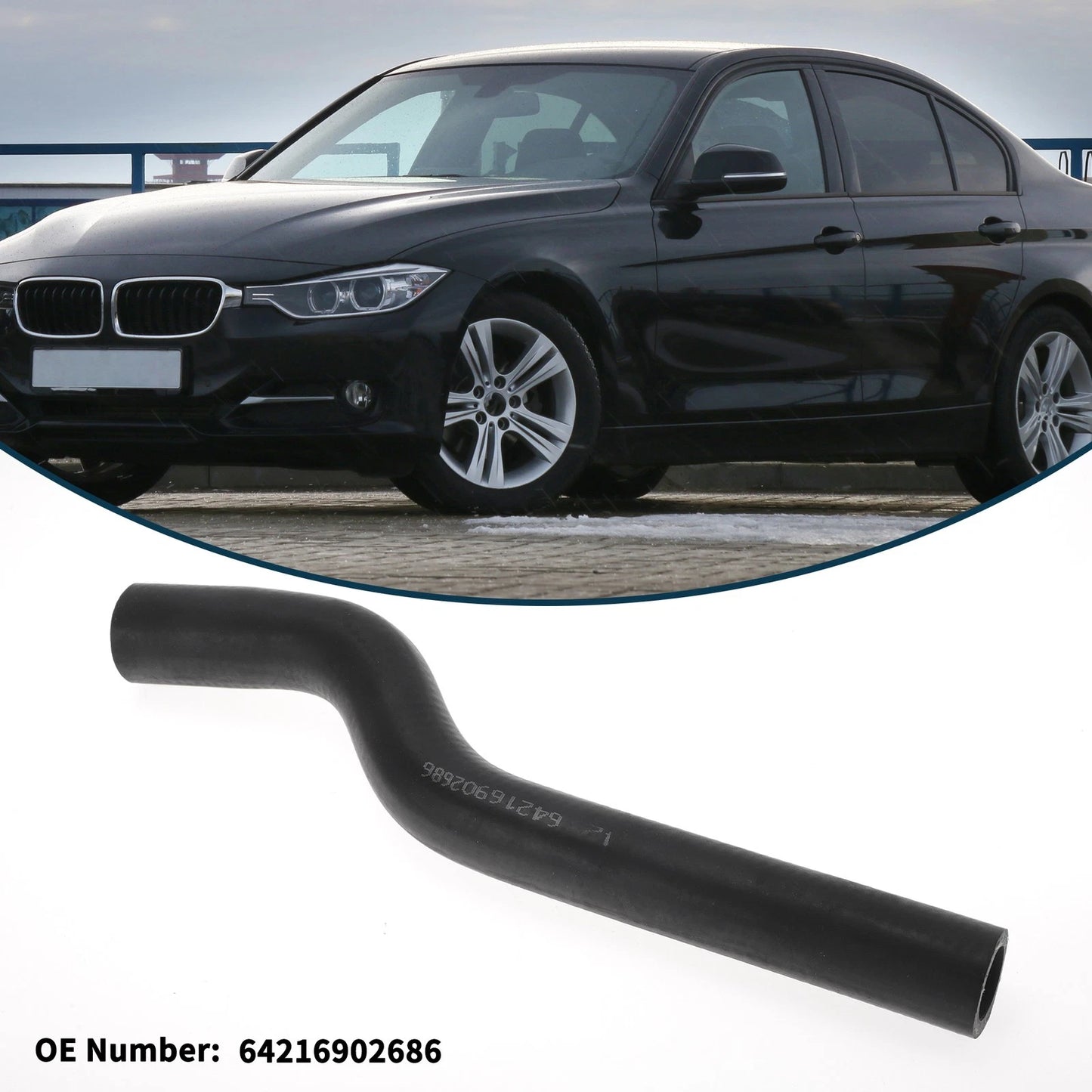 Radiator Hose for BMW 3 Series E46 2000-2006 Cooling Liquid Tube