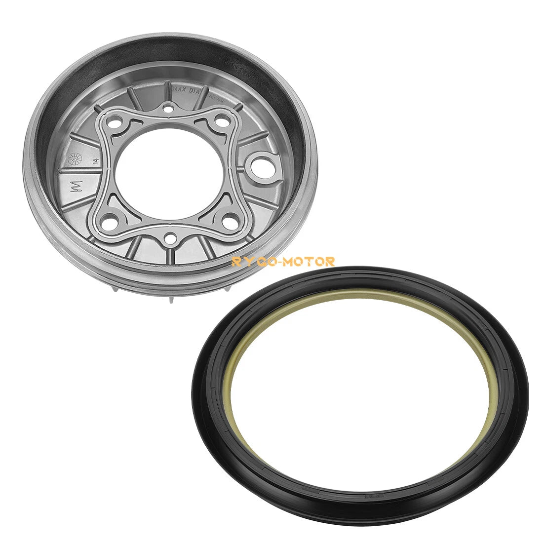 Front Brake Drum & Dust Seal Kit Honda Foreman 400 450 (2000–2014)