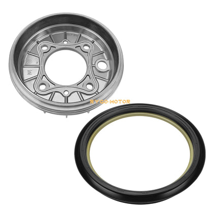 Front Brake Drum & Dust Seal Kit Honda Foreman 400 450 (2000–2014)