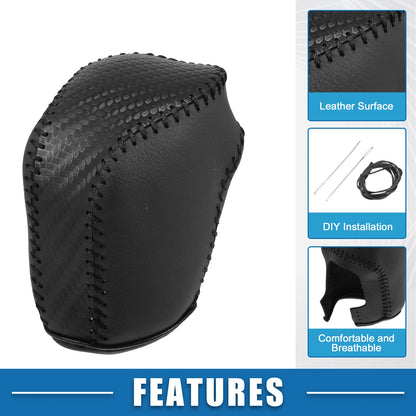 Gear Shifting Knob Cover for Toyota Avalon, Camry 2019-2023, Black Trim