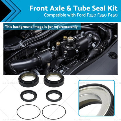 Front Axle & Tube Seal Kit for Ford F250 F350 F450 (1998-2004)