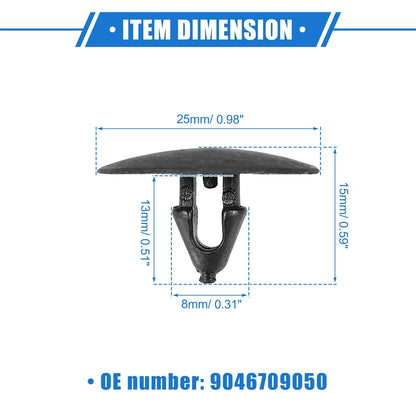 40 Pcs Hood Retainer Clips for Toyota Lexus Insulation