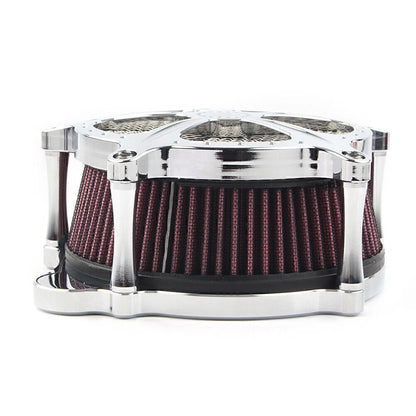 CNC Chrome Air Cleaner for Harley Touring Electra Street Glide Road King (08-16)