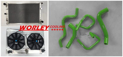 3ROW Radiator & Hose & Shroud for BA BF Falcon XR6 Fairmont Turbo (2002-2008)