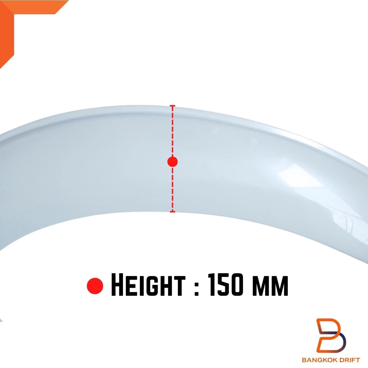White Pearl QX1 Fender Flares for Nissan Navara D23 (2021-2023)