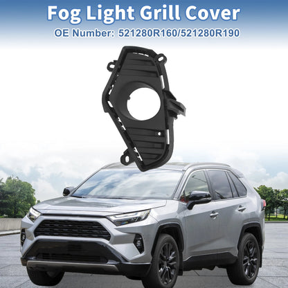 1 Pc / Front Left Fog Light Grill for Toyota RAV4 (2019–2023)