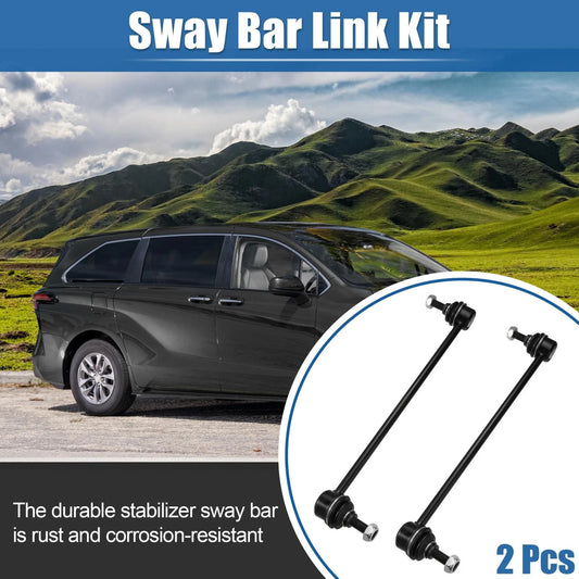 2 x Front Sway Bar Links Stabilizer Link for Toyota Sienna (1998–2023)