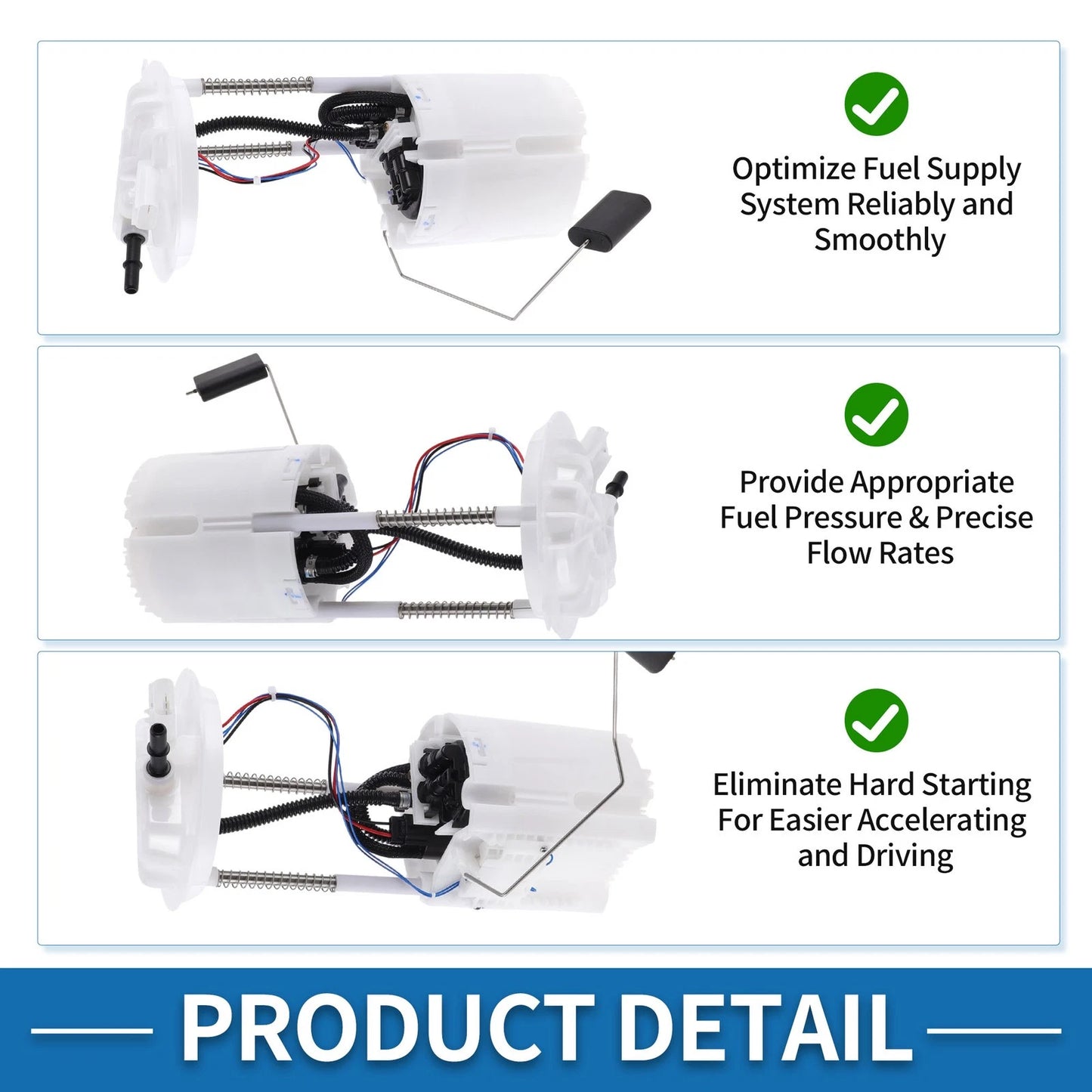 Electric Fuel Pump Assembly for Dodge Nitro / Jeep Liberty (2007 - 2011)