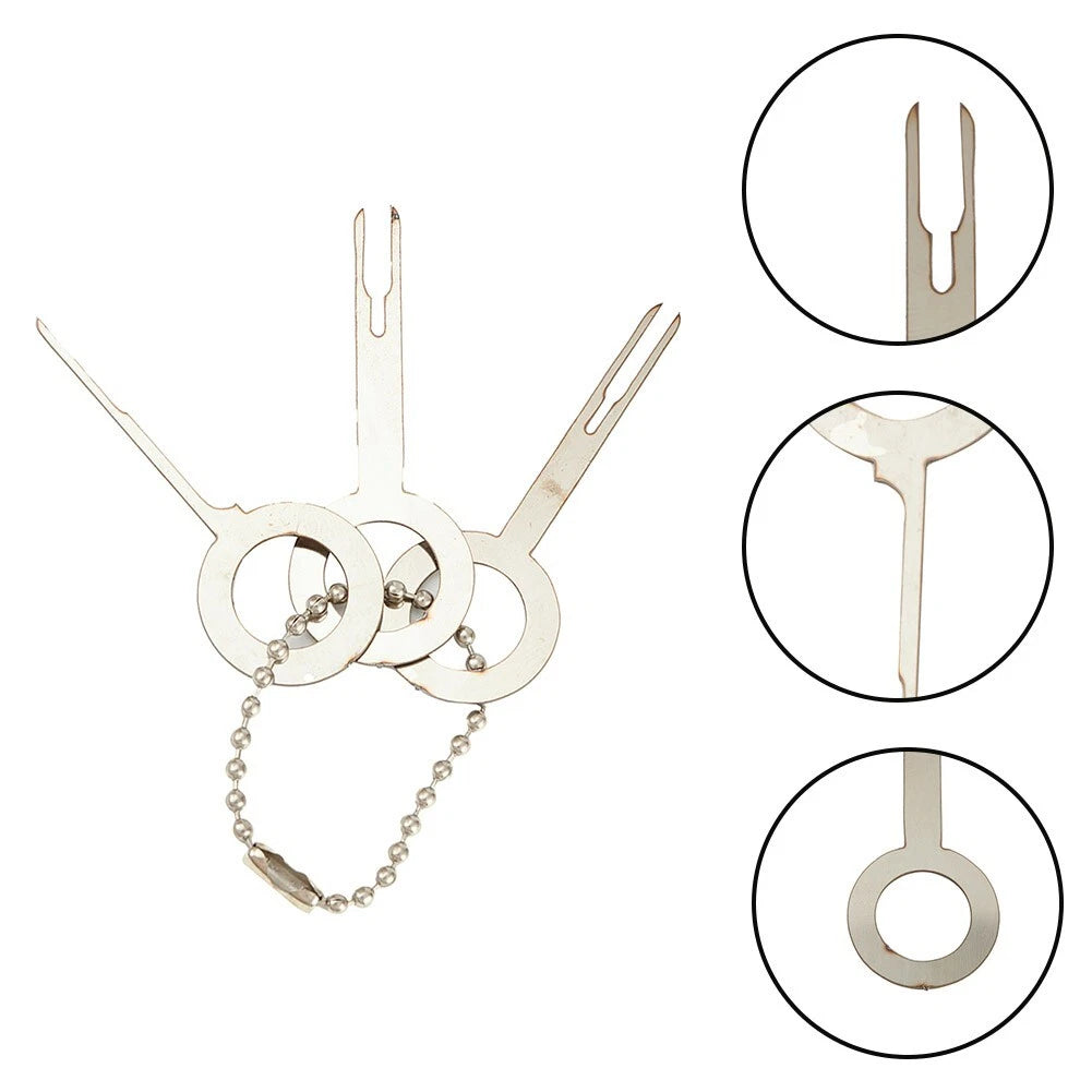 1set Terminal Key Pin Wiring Crimp Connector Puller Tool