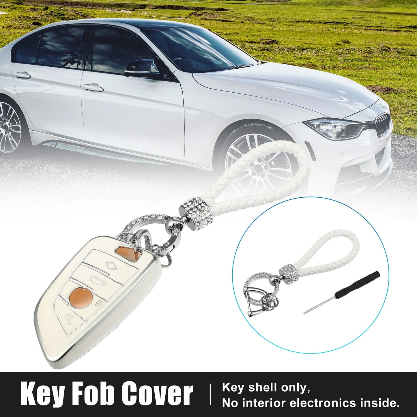 Keyless Entry Remote Control Fob Case for BMW