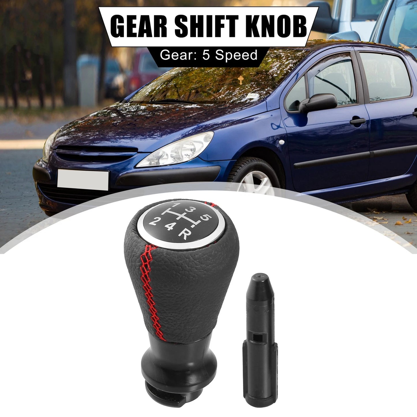 5 Speed Gear Shift Knob for Peugeot 106 107 205 206 (1991-2014)