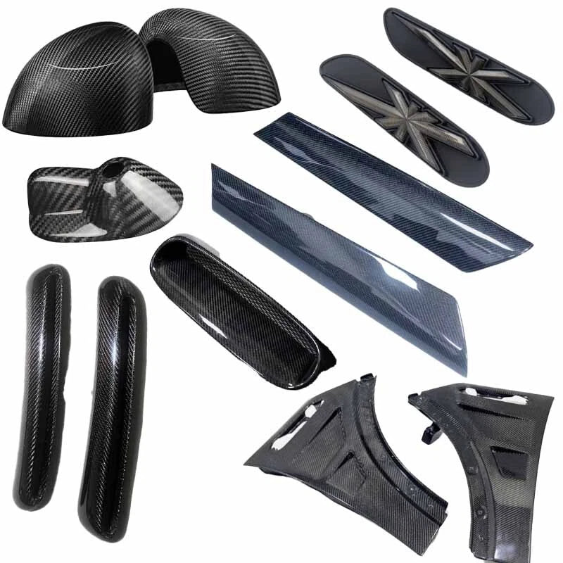 REAL Carbon fiber exterior body kit Fit For 02-06 Mini Cooper R53