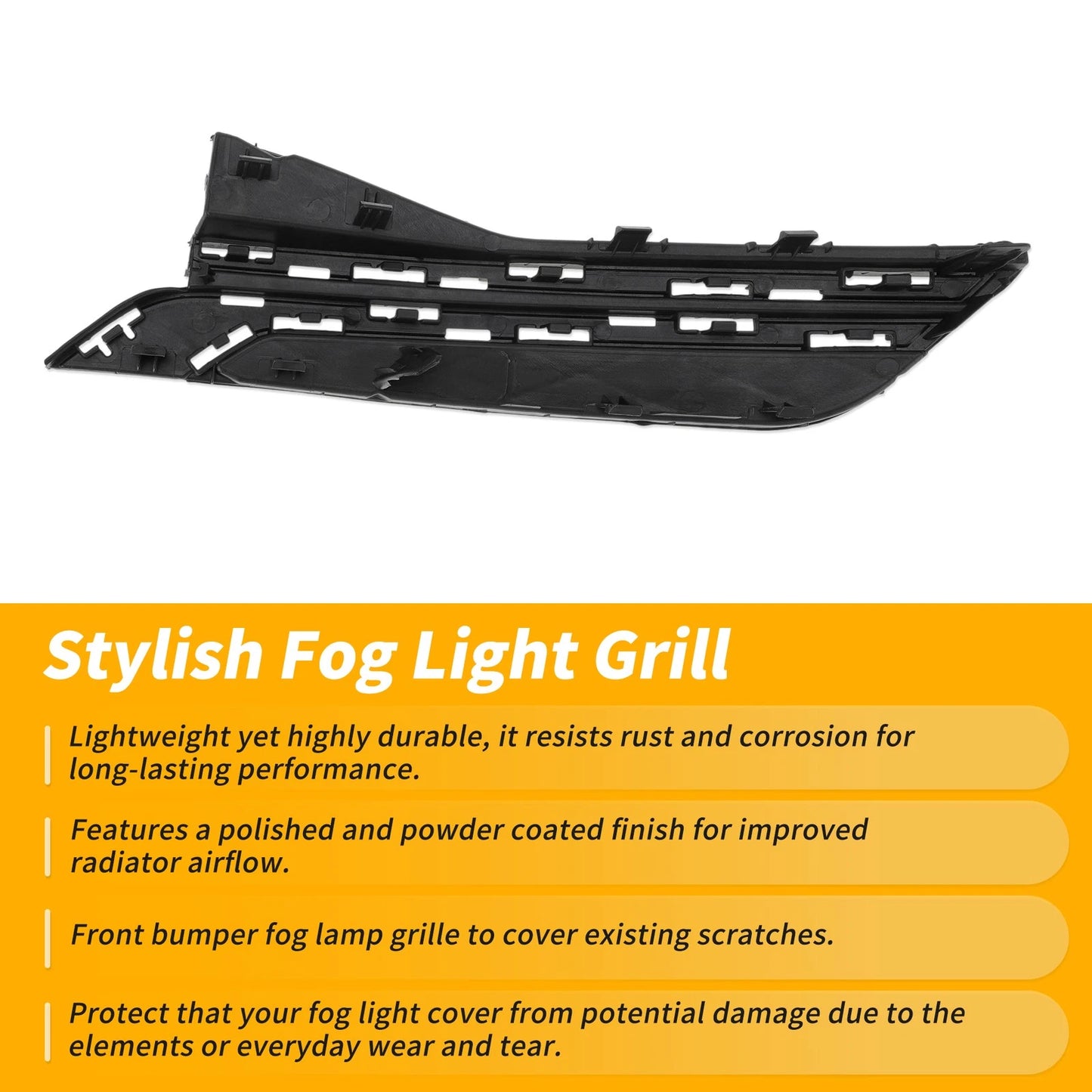 Left Side Fog Light Grill for Honda Odyssey (2014-2017)