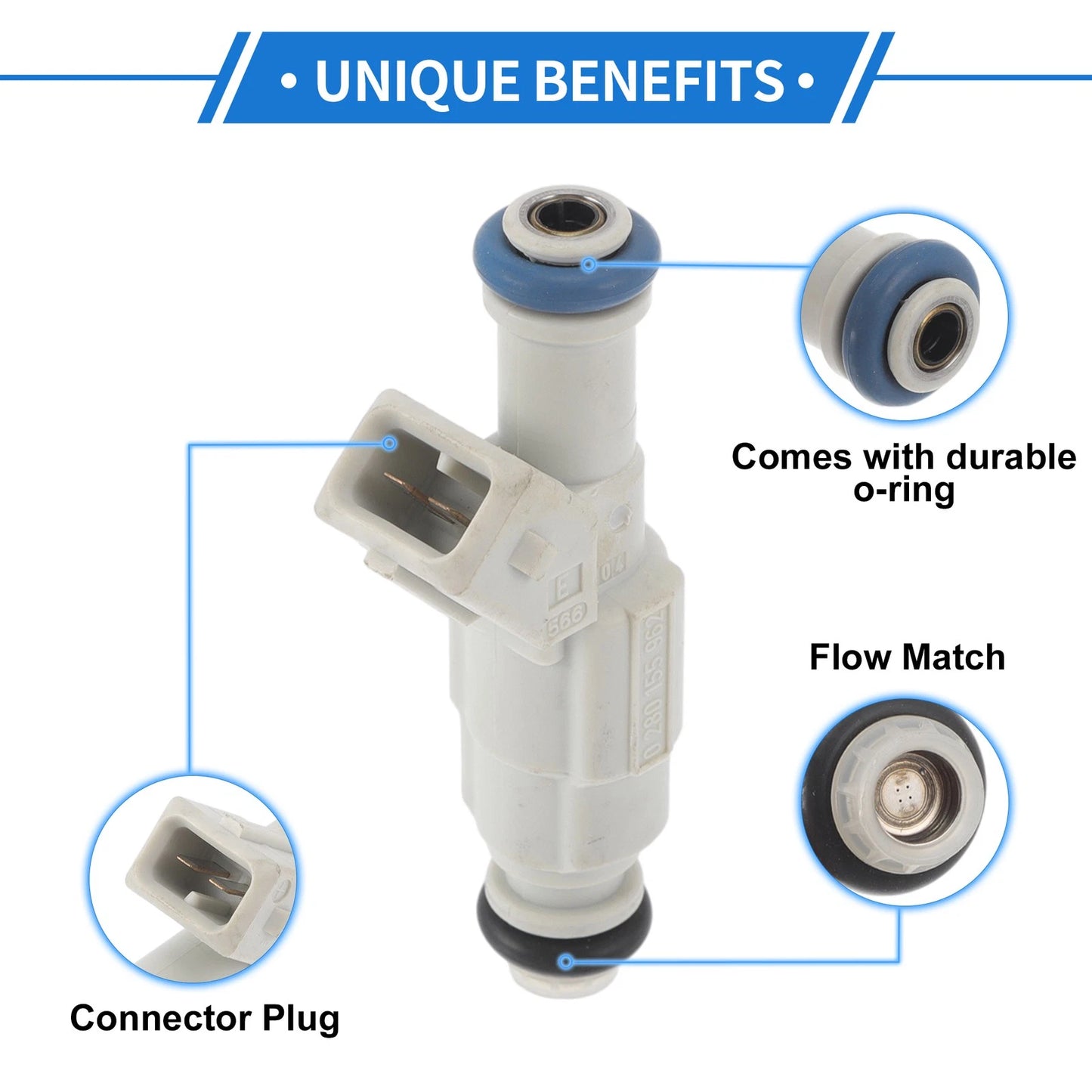 Fuel Injector No.0280155962 for Ford Explorer 4.0L (1999-2000)