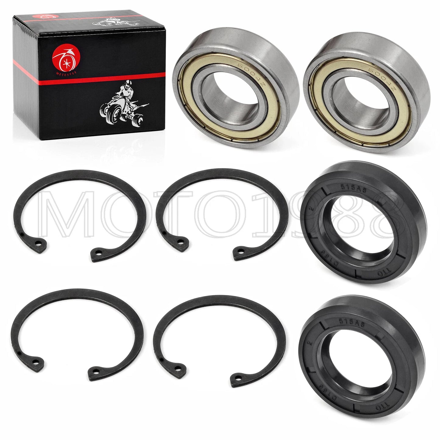 Rear Axle Bearing Seals for EZGO Golf Cart Medalist Marathon TXT RXV (1998-2013)