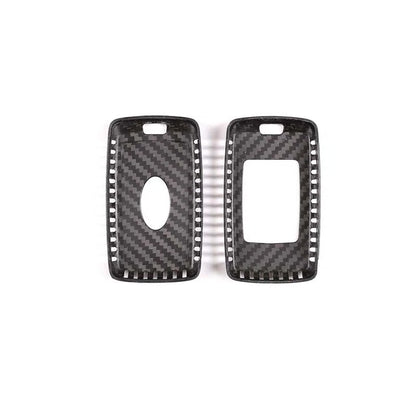 Carbon Fiber FOB Key Cover Remote Case fit for Range Rover Sport 2018-2021