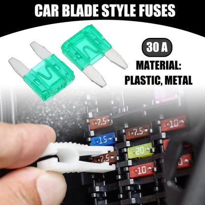 5 x Mini 30AMP APM/ATM Blade Fuses Short Circuit Protection for Car