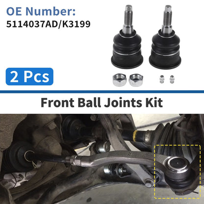 Front Lower Ball Joints for Jeep Liberty (2005-2007)