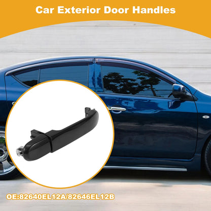 Black Exterior Door Handle for Nissan Versa (2007-2012)