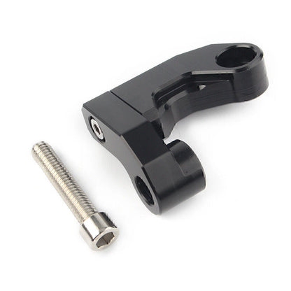 Black Front Handlebar Brake Clutch Cable Clamps for Honda CB650F (2014-2023)