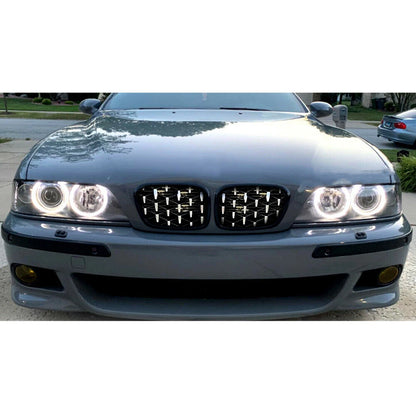 Diamond Style Front Kidney Grille for BMW E39 5 Series (1998-2003)