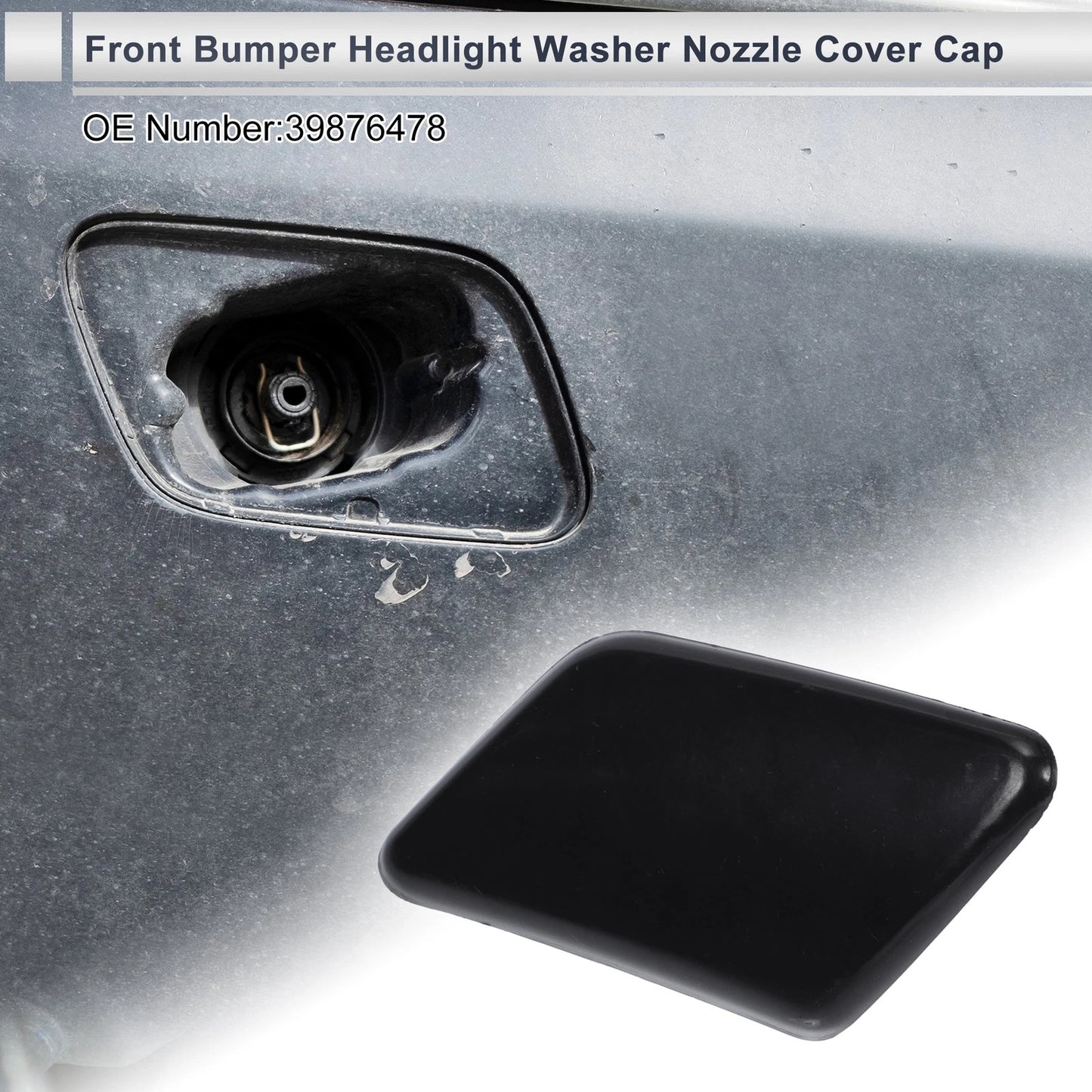 Bumper Headlight Washer Nozzle Cover for Volvo C30 (2007-2011)